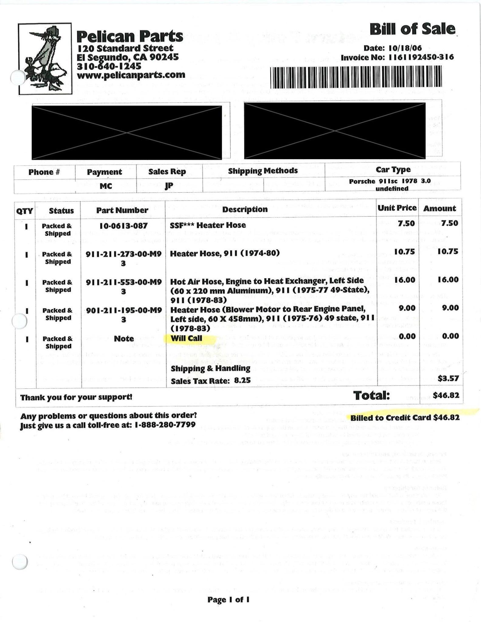 Service record