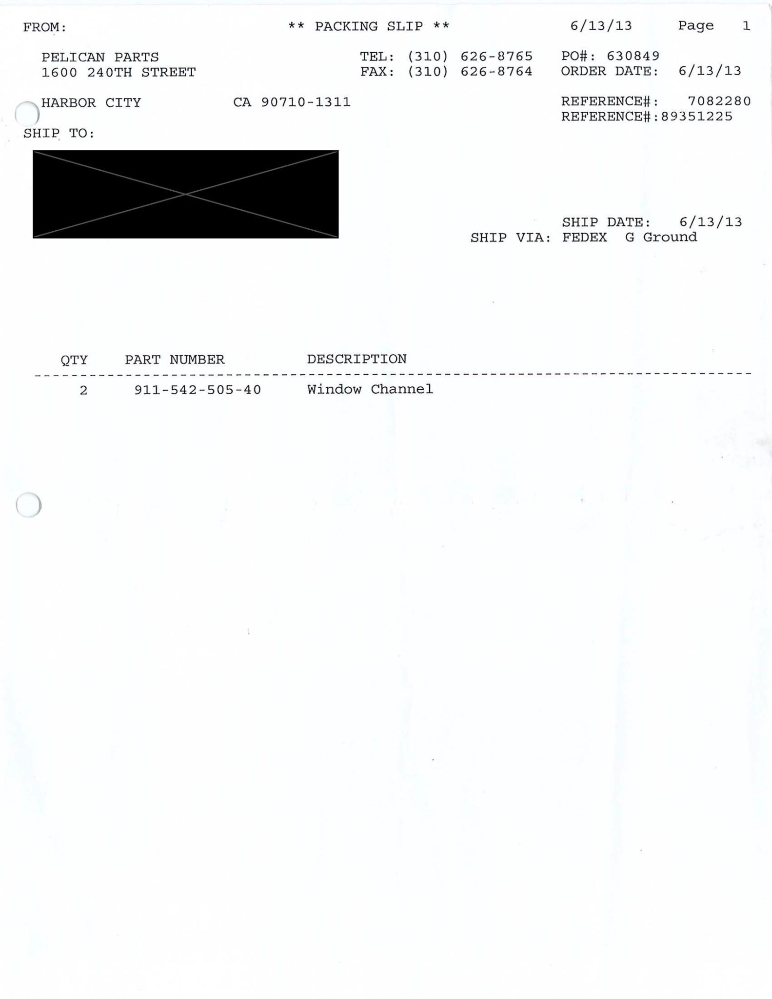 Service record