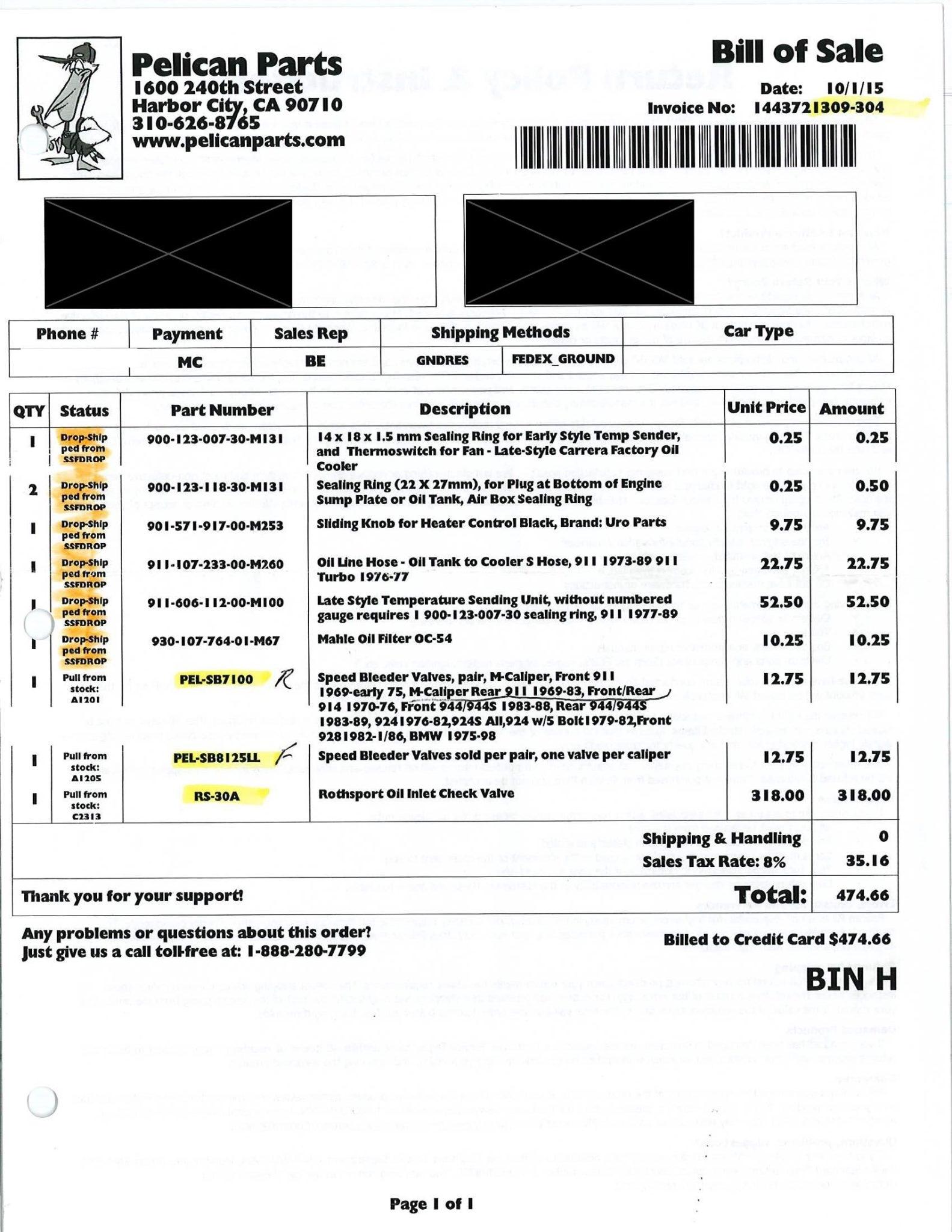 Service record