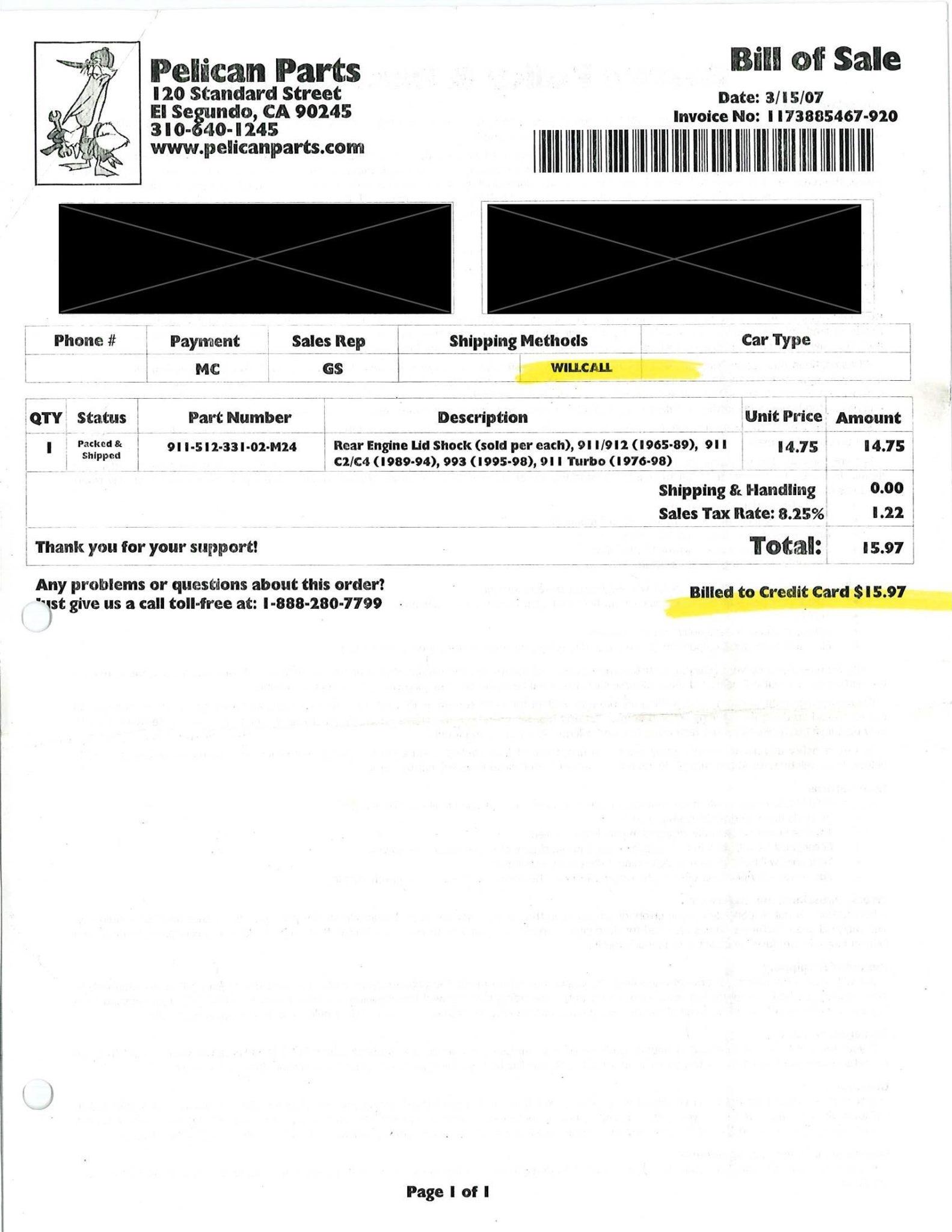 Service record