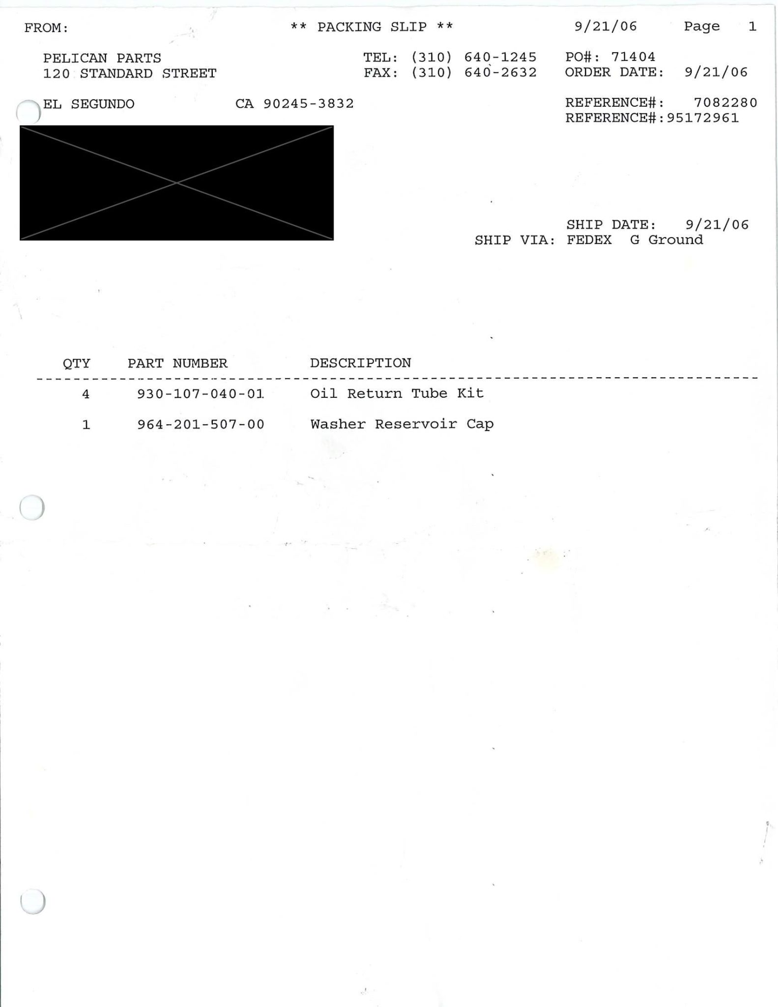 Service record