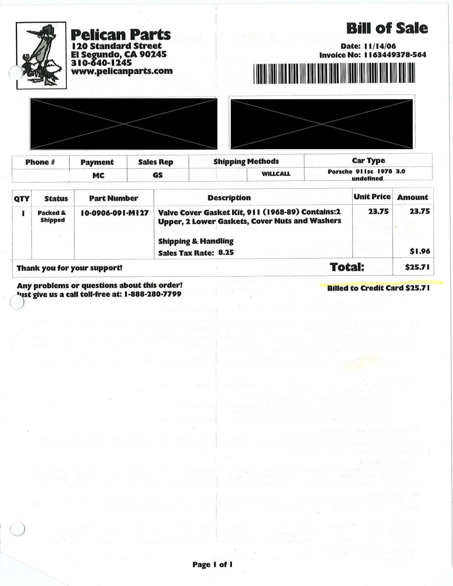 Service record