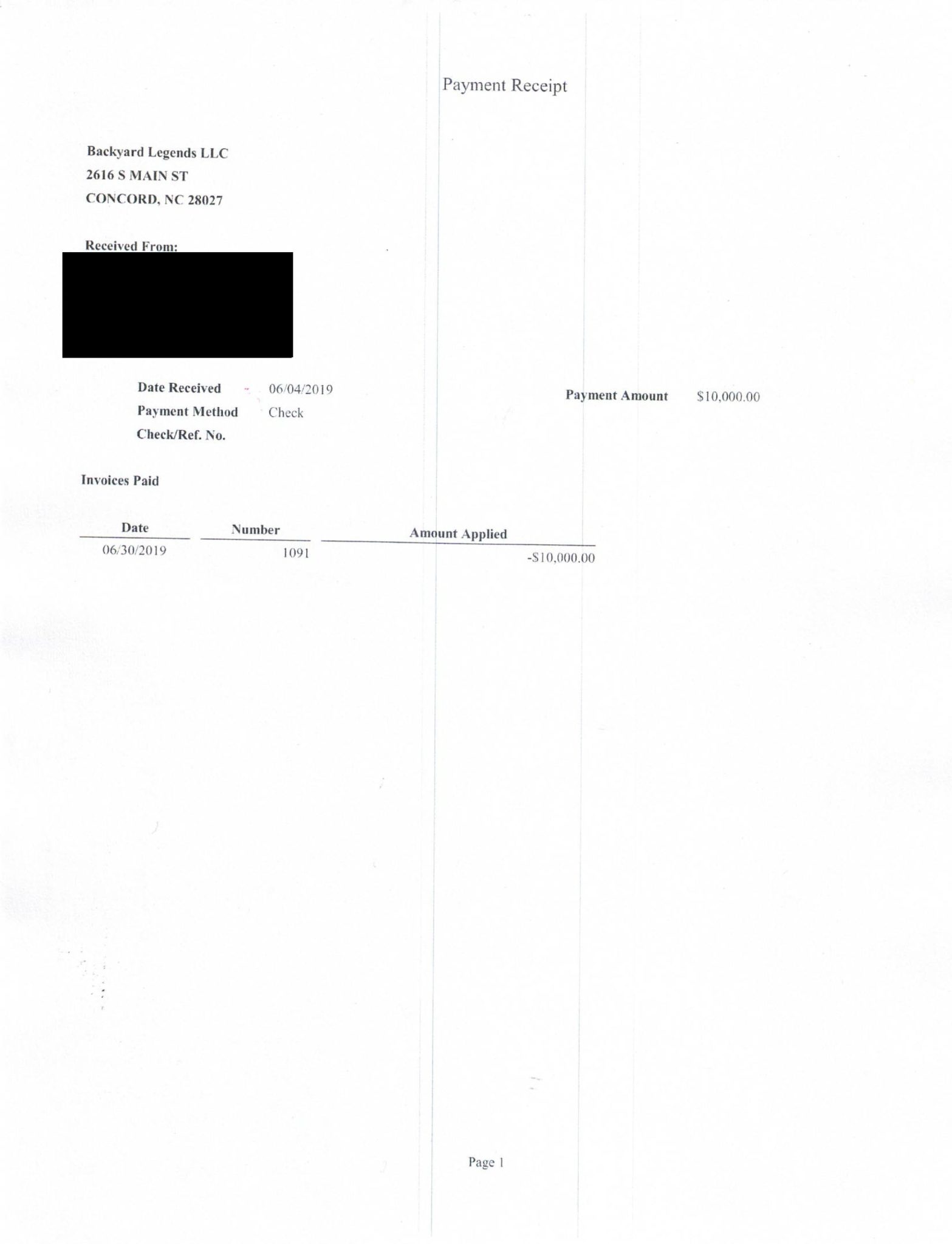 Service record