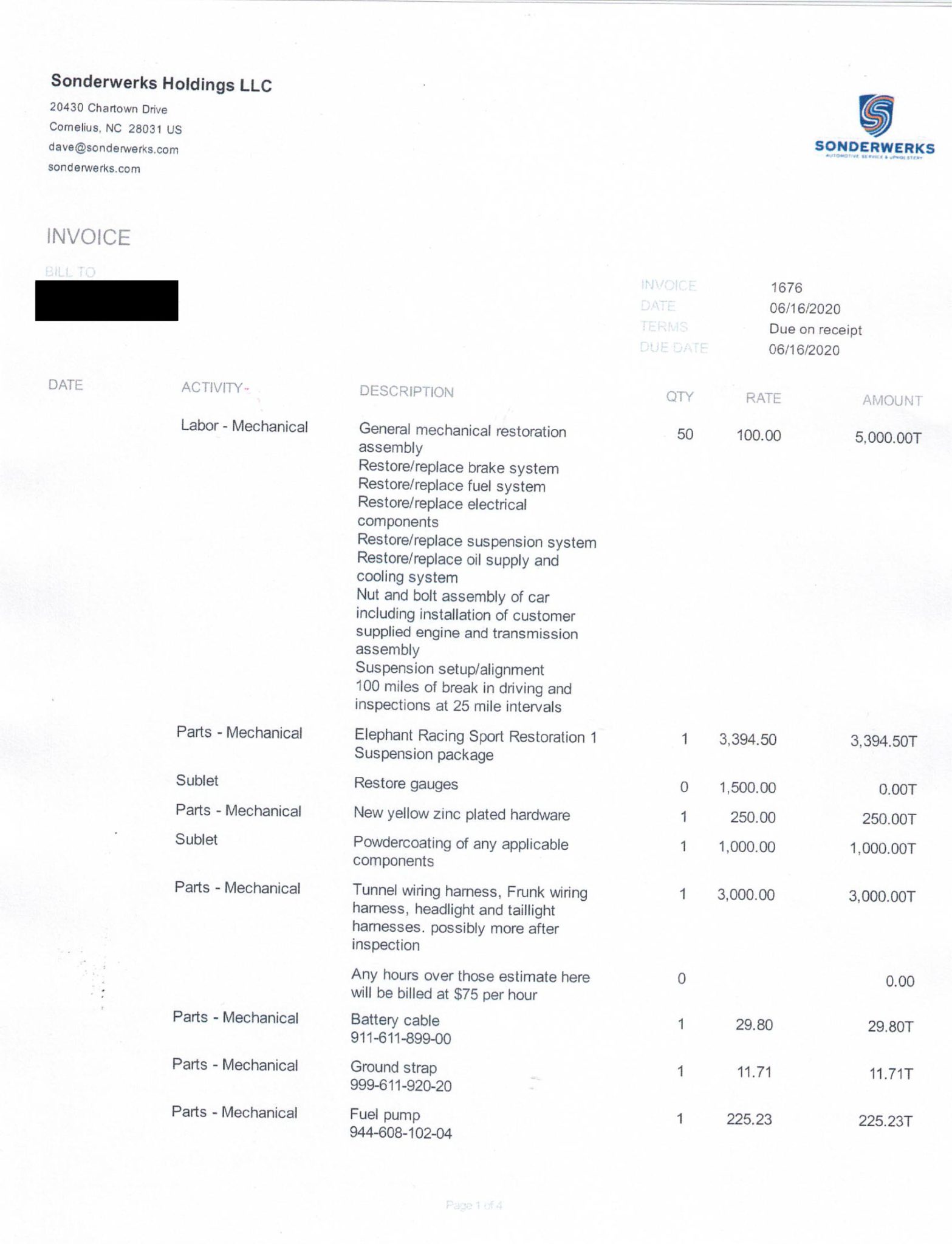Service record