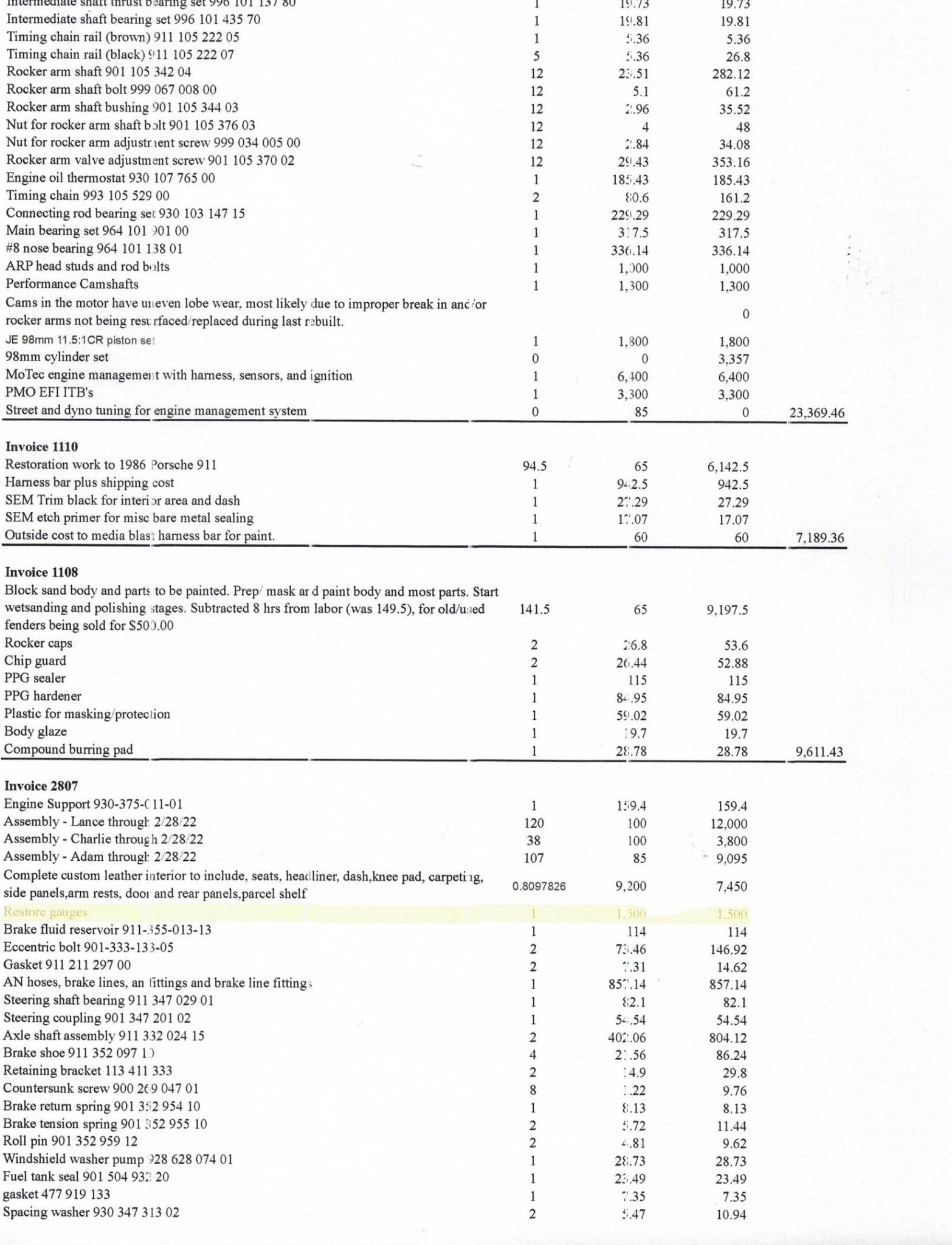 Service record