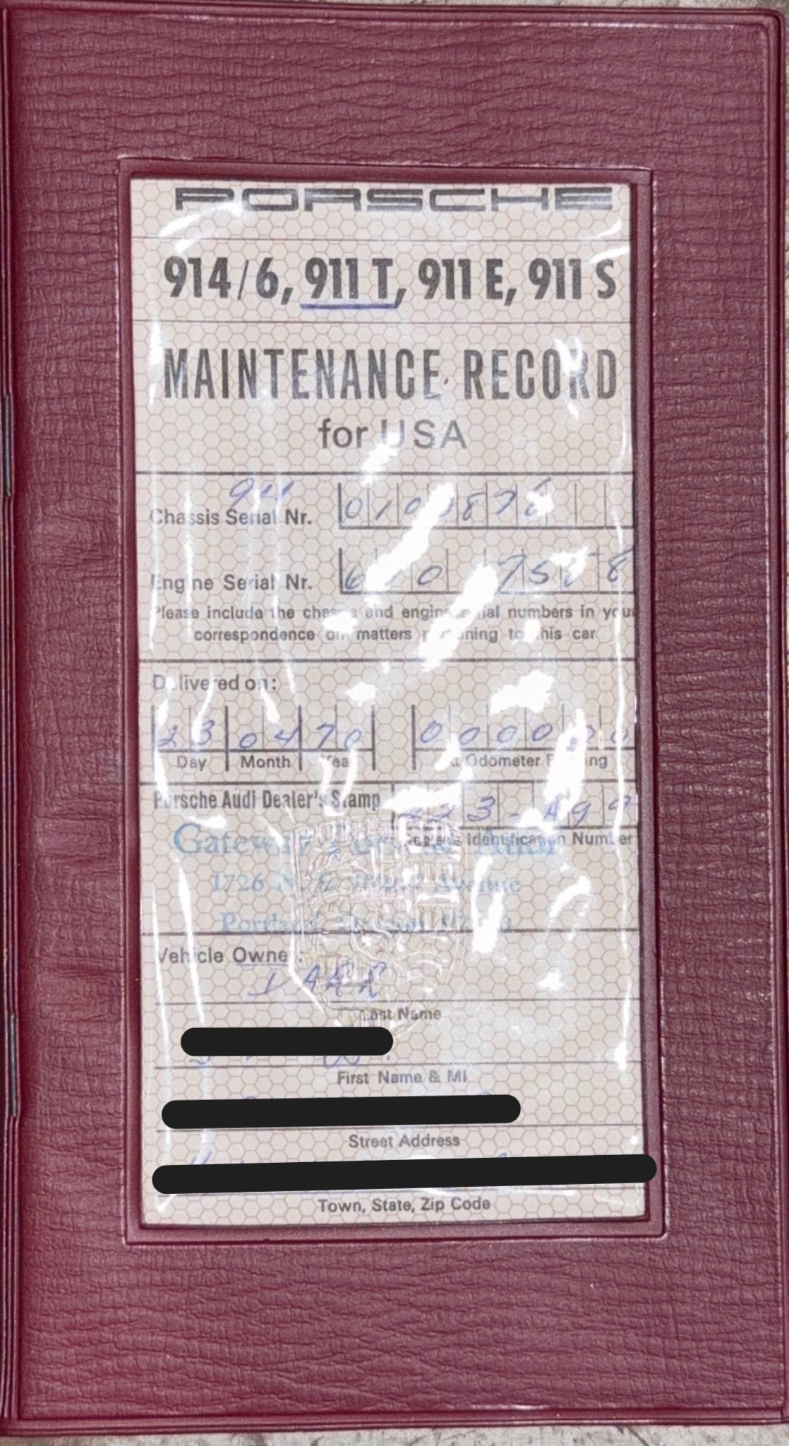 Service record