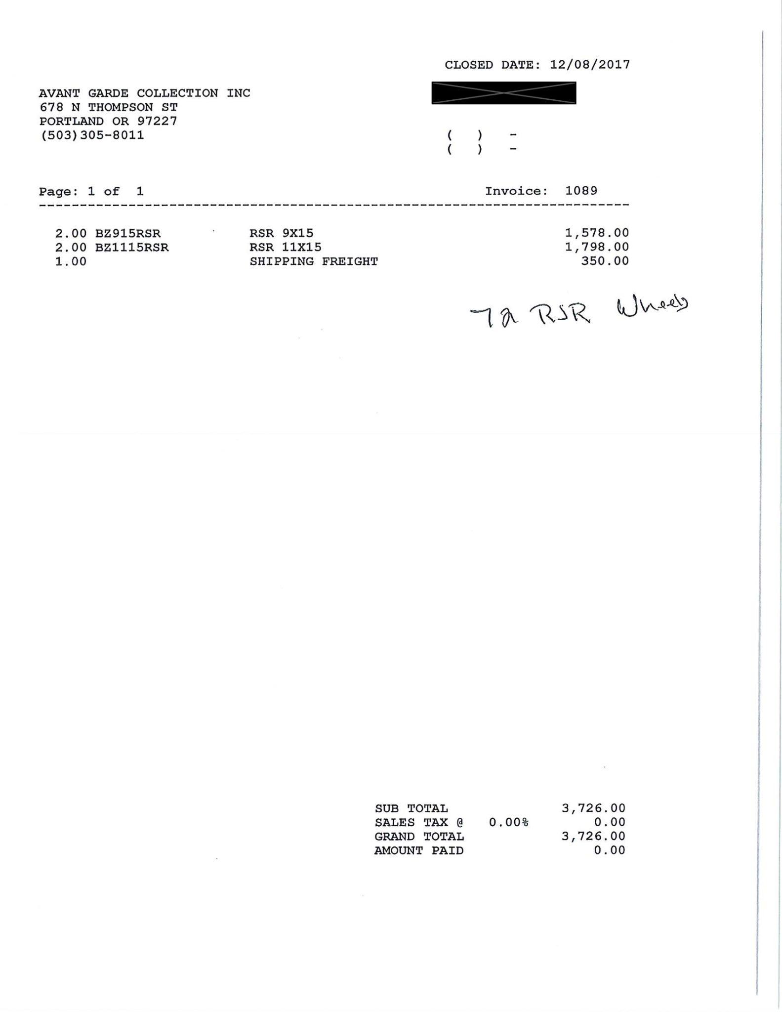Service record