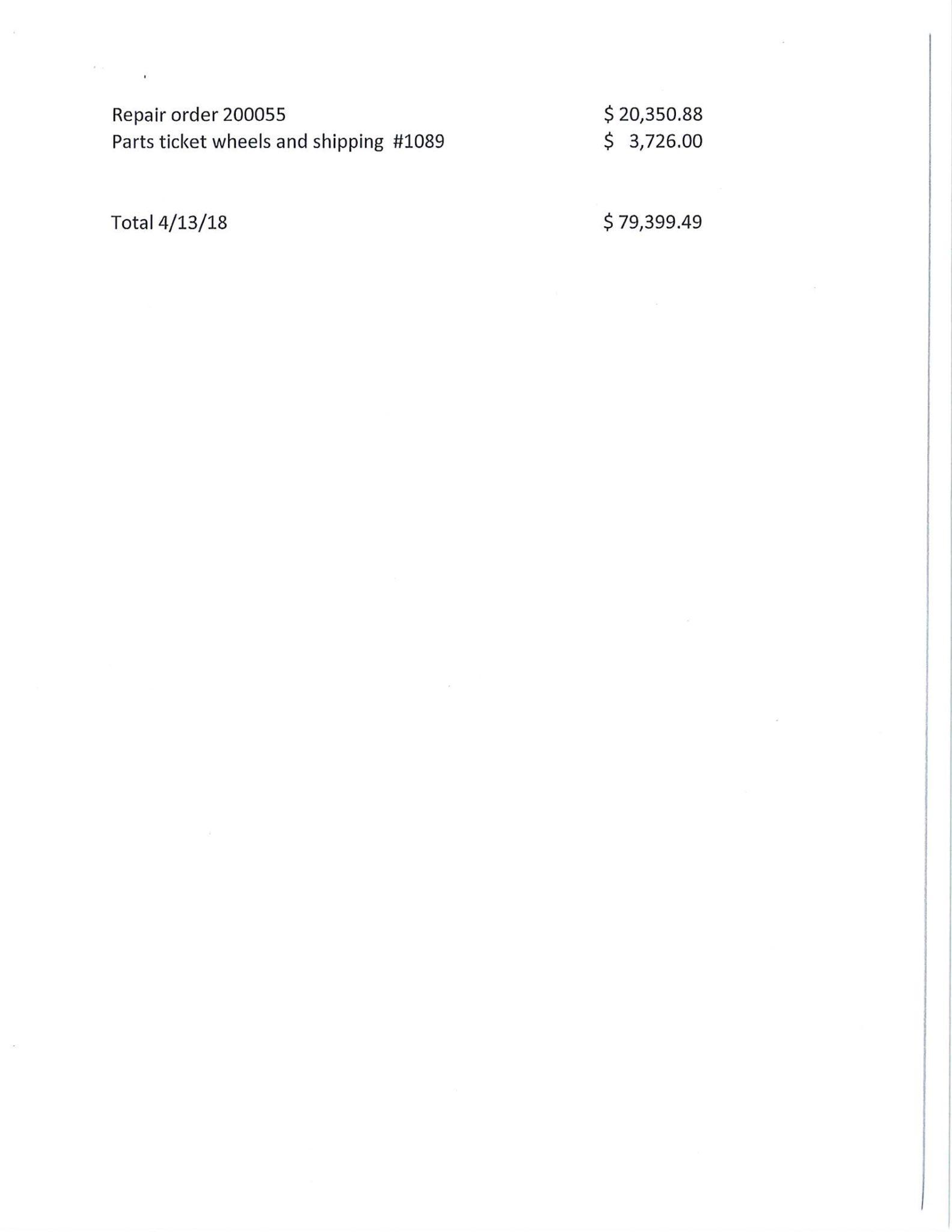 Service record
