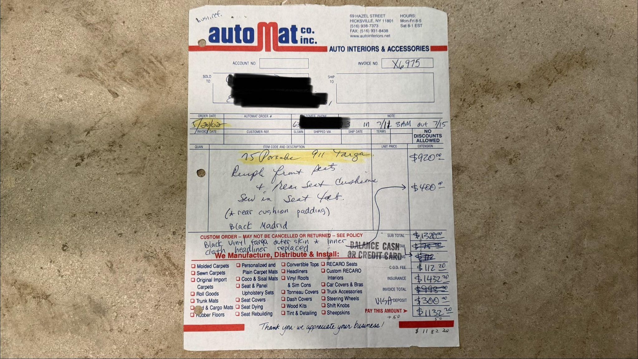 Service record