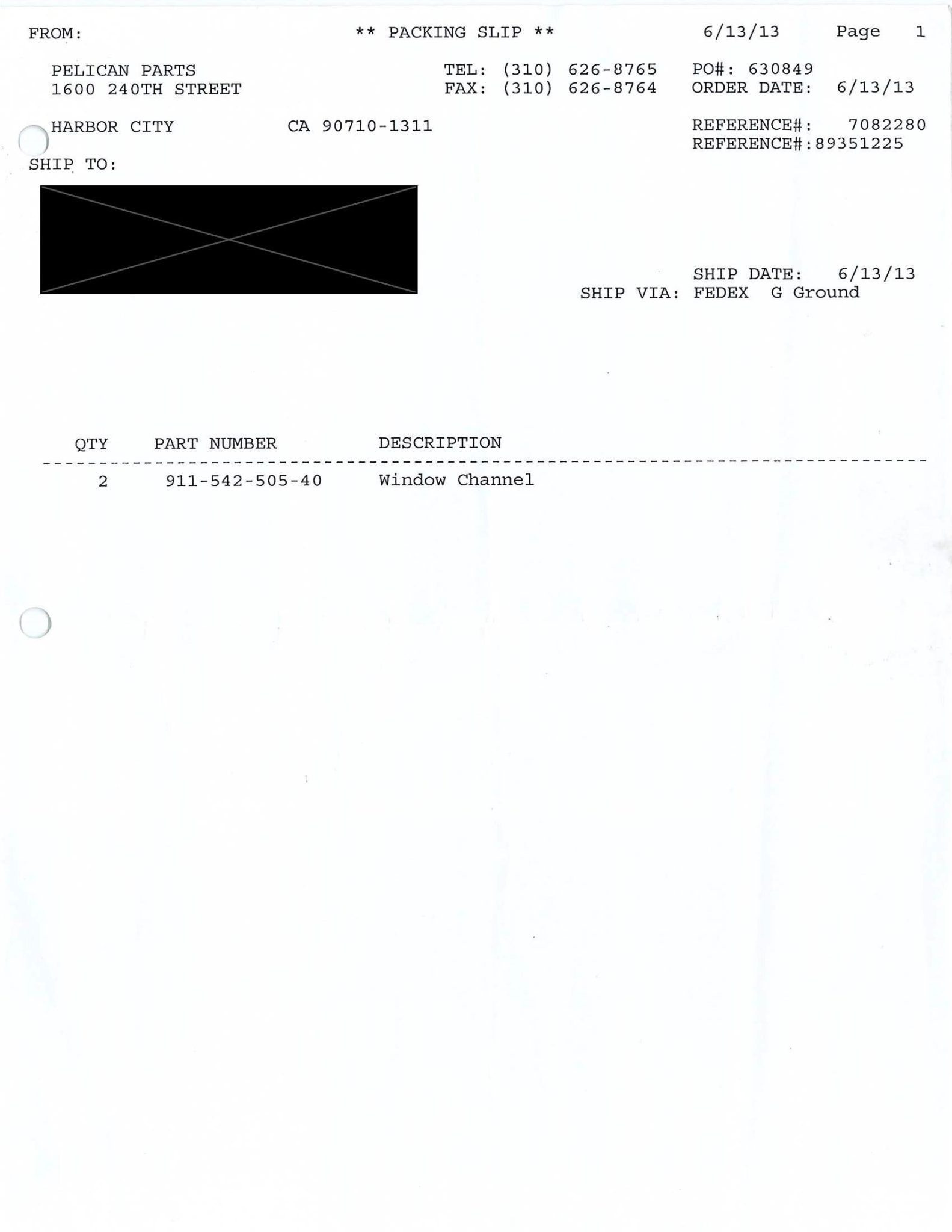 Service record