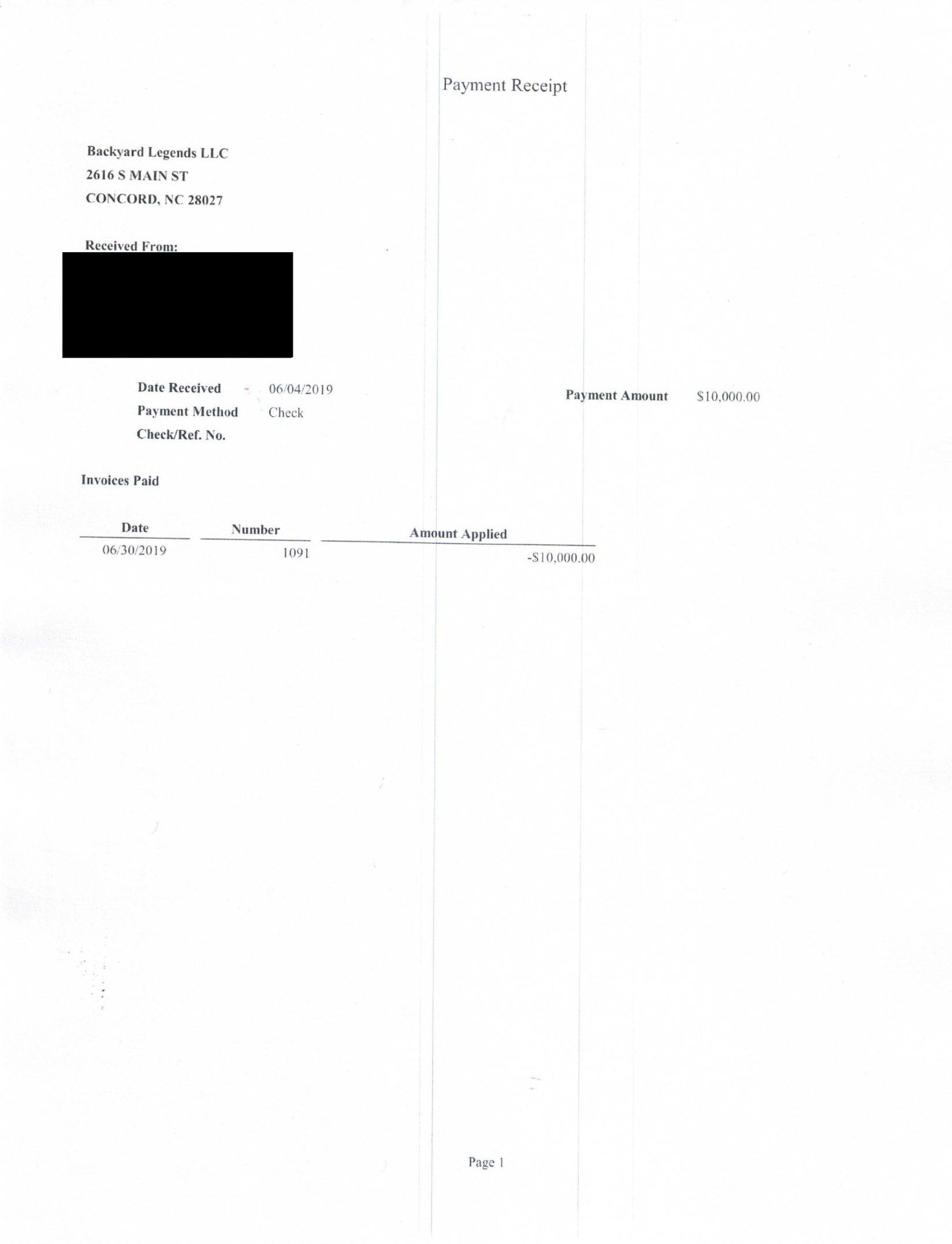 Service record