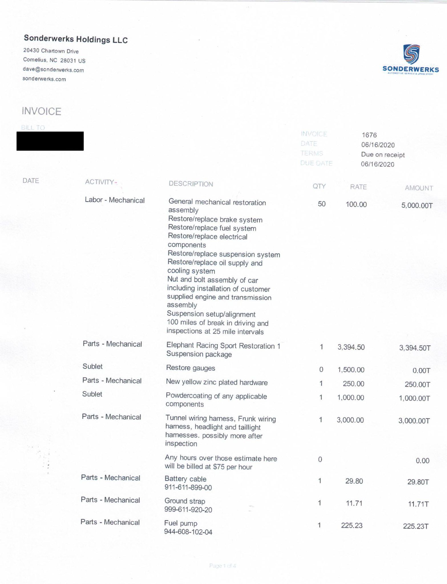Service record