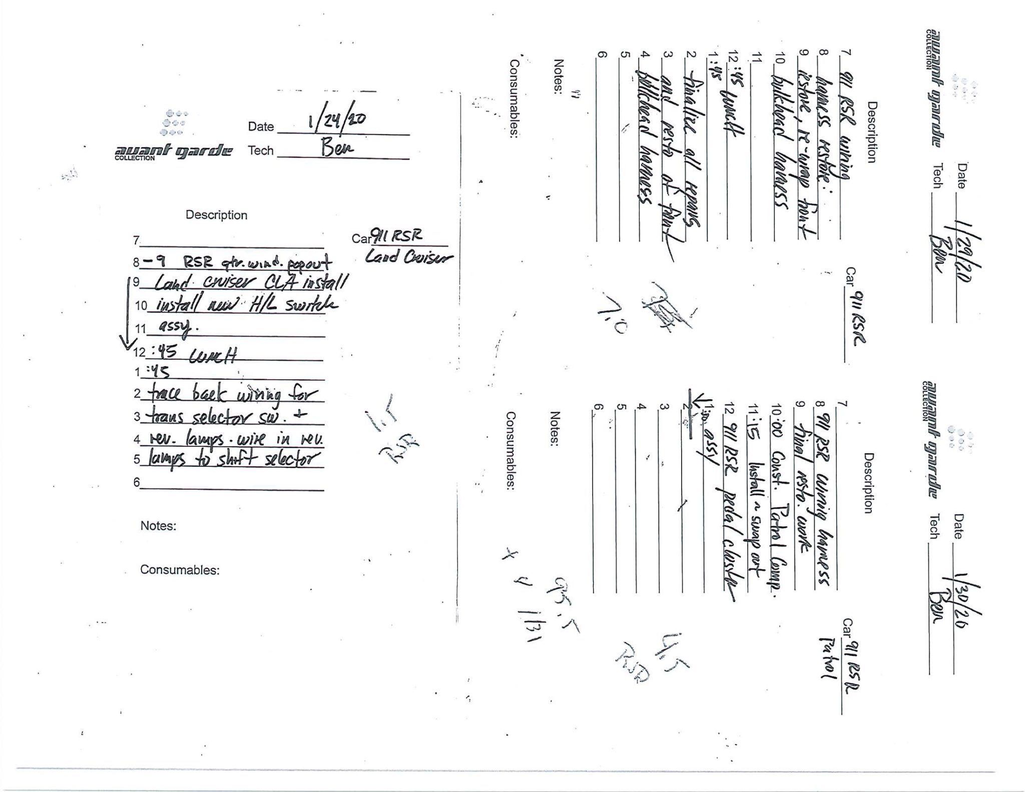 Service record