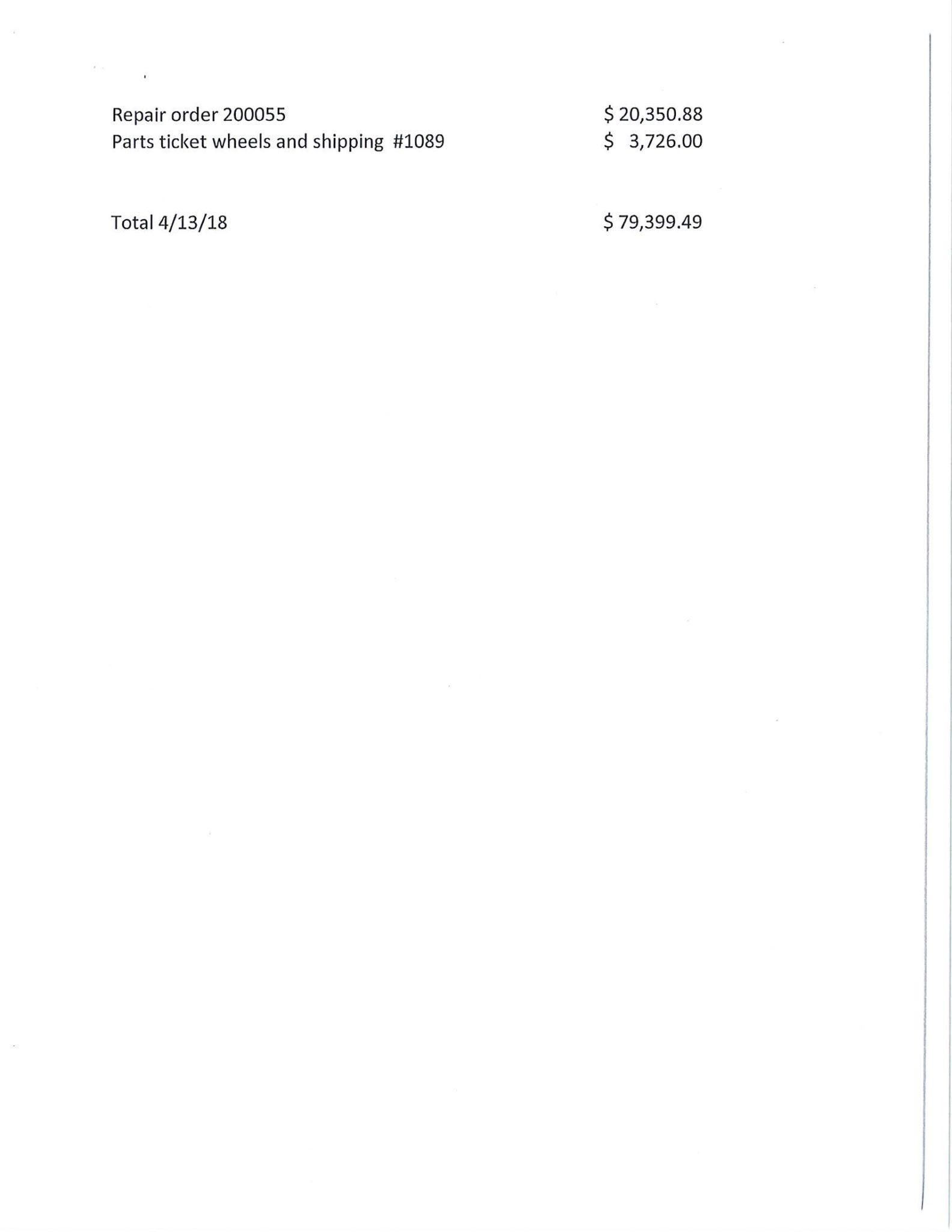 Service record